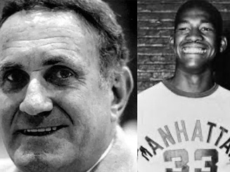Photo of Jack Powers â58 and Junius Kellogg â55
