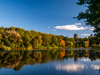 picture of Van Cortlandt Park on the Hudson