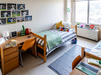 Manhattan University dorm room
