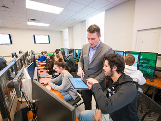 MBA students at Manhattan University
