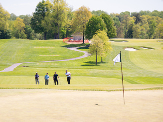 Image from the golf course at the 2026 Jasper Open