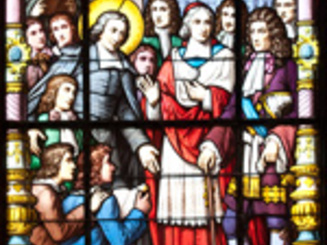 stained glass window