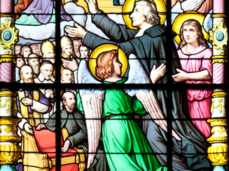 stained glass window