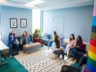 interior of the Women and Gender Resource Center
