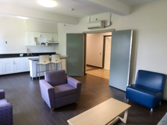 interior of a common space within Chrysostom Hall