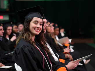 Graduate Commencement Student for Manhattan University