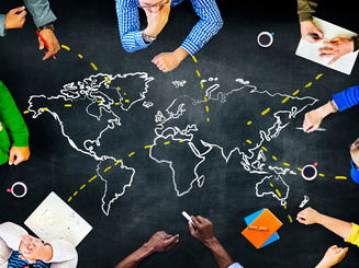 World Global Ecology International Unity Learning Concept