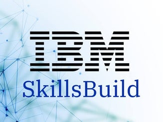 IBM SkillsBuild logo for Manhattan University