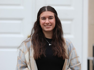 Photo of John L. Paluszek Scholarship Winner Elizabeth Kalaj ‘25 