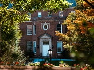 Manhattan University campus in the fall