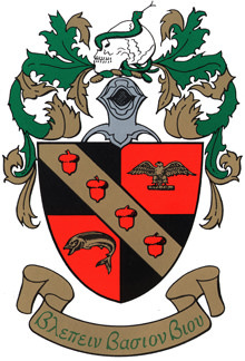 crest of the Beta Beta Beta honor society