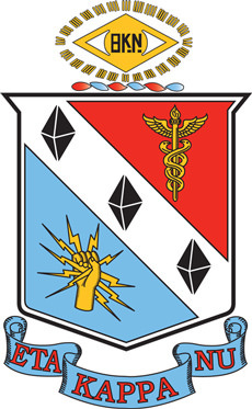 crest for the Eta Kappa Nu honor society