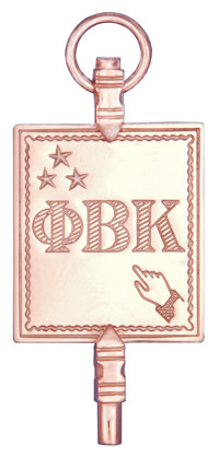 Emblem of the Phi Beta Kappa honor society