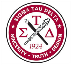 Seal of the Sigma Tau Delta honor society