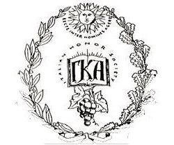 Crest of the Gamma Kappa Alpha honor society