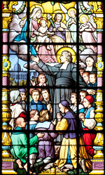 stained glass window