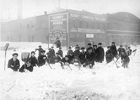 Image of the Month:  The Great Midwest Blizzard, 1918