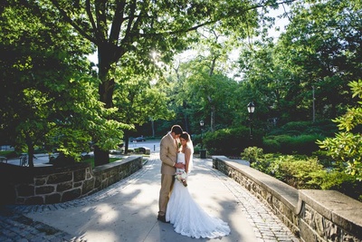 Image of a wedding at Manhattan University