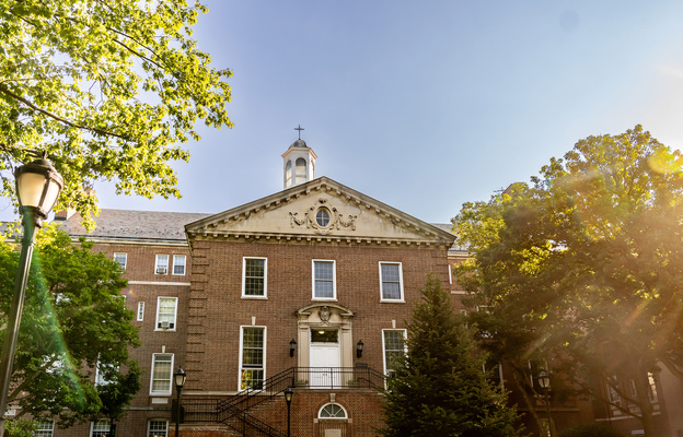 Outside photo of Memorial Hall