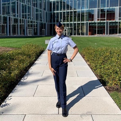 Image of AFROTC cadet Lauren Underwood '25